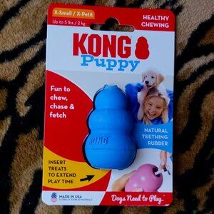 Kong Dog Mini xsmall Puppy Treat Dispenser New!